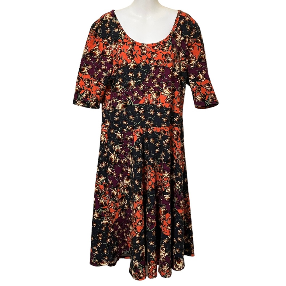 LuLaRoe Nicole Floral Dress